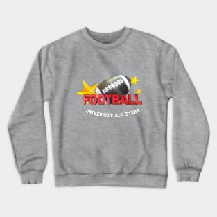 American Football University Crewneck Sweatshirt